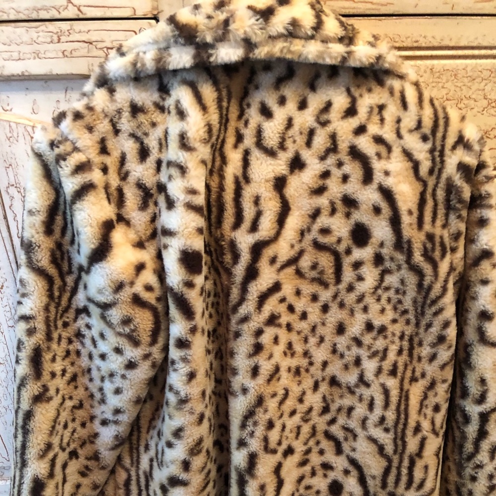 Cheetah fur coat